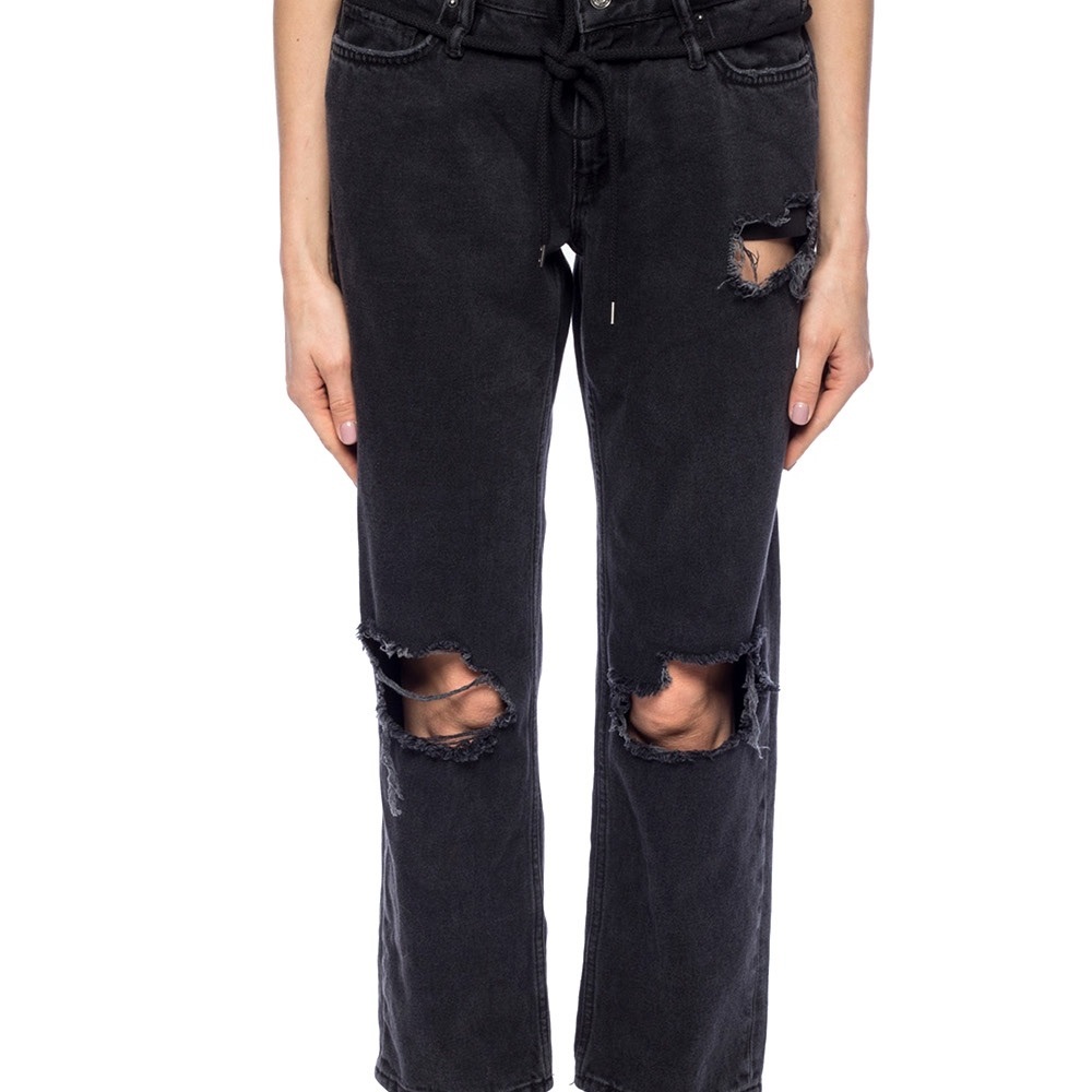 All saints alana boyfriend low rise jeans